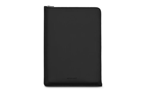 Woolnut Coated Folio Sleeve for MacBook 15" / 16" - Black