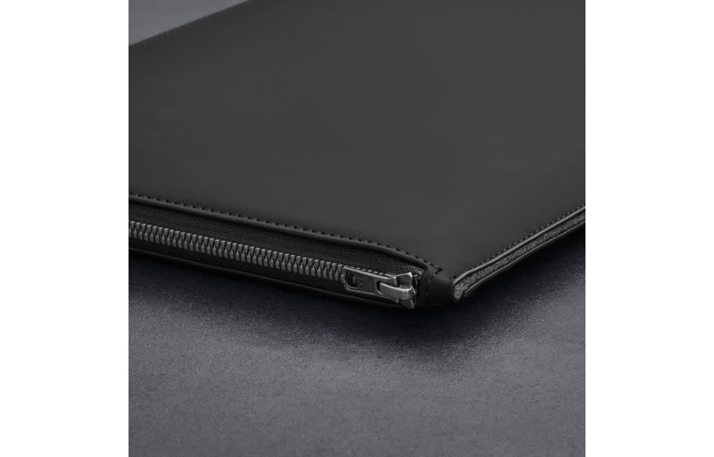 Woolnut Coated Folio Sleeve for MacBook 15" / 16" - Black