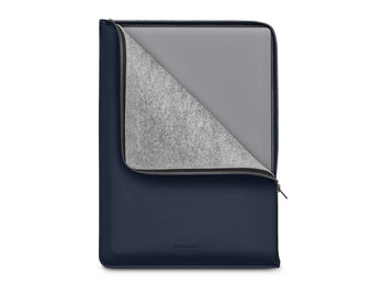 Woolnut Coated Folio Sleeve for MacBook 15" / 16" - Blue