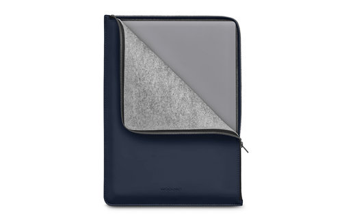 Woolnut Coated Folio Sleeve for MacBook 15" / 16" - Blue