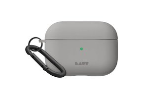 LAUT HUEX Protective Case for Apple AirPods Pro 1st & 2nd Gen - Fog Gray
