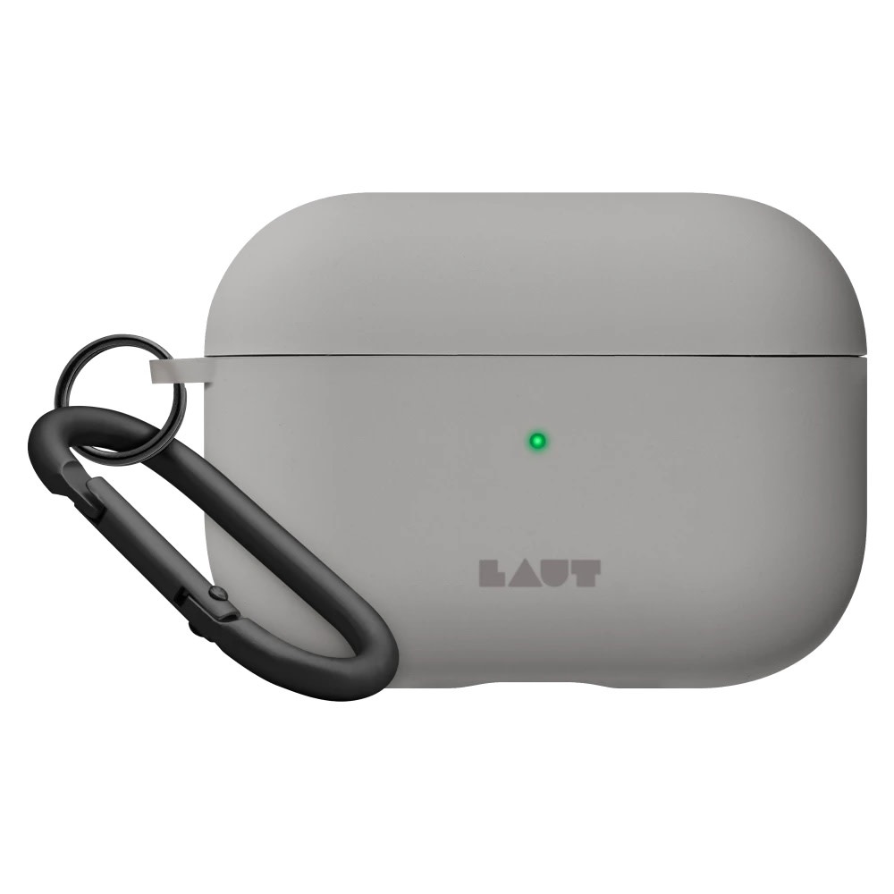 LAUT HUEX Protective Case for Apple AirPods Pro 1st & 2nd Gen - Fog Gray