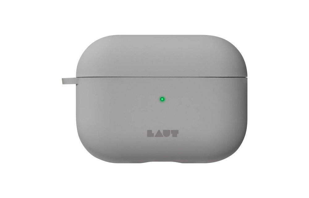 LAUT HUEX Protective Case for Apple AirPods Pro 1st & 2nd Gen - Fog Gray