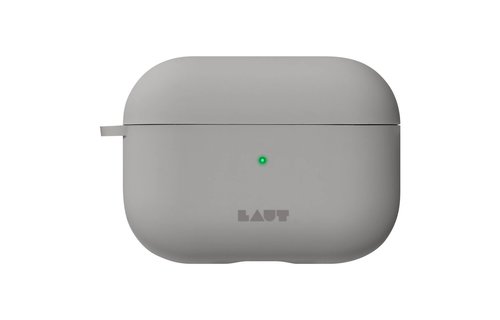 LAUT HUEX Protective Case for Apple AirPods Pro 1st & 2nd Gen - Fog Gray