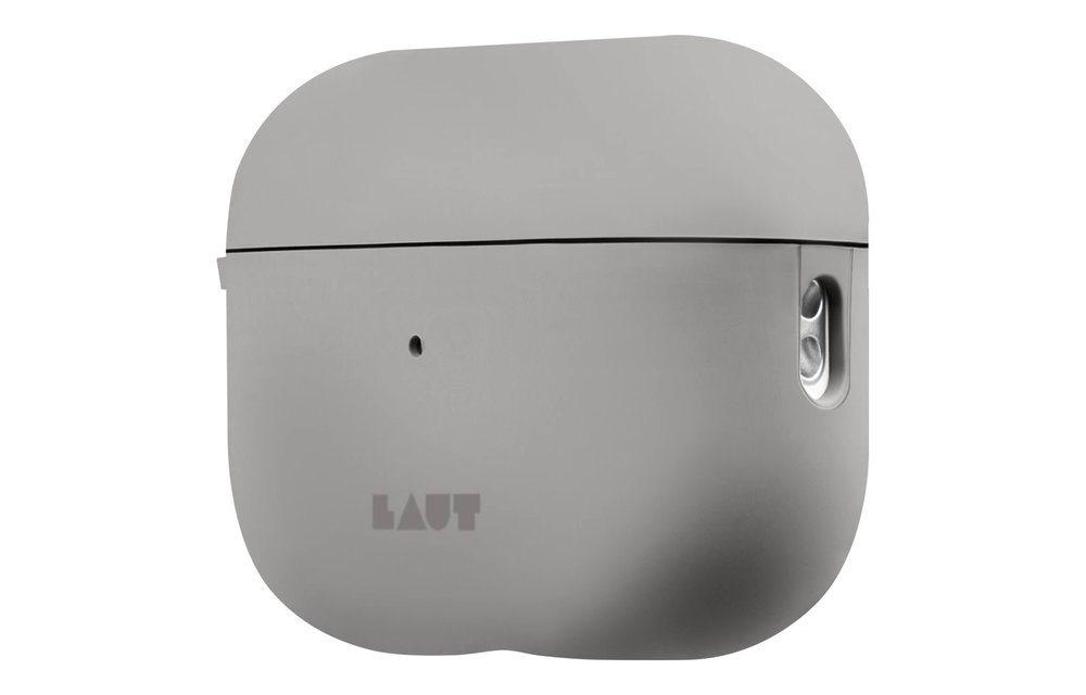 LAUT HUEX Protective Case for Apple AirPods Pro 1st & 2nd Gen - Fog Gray