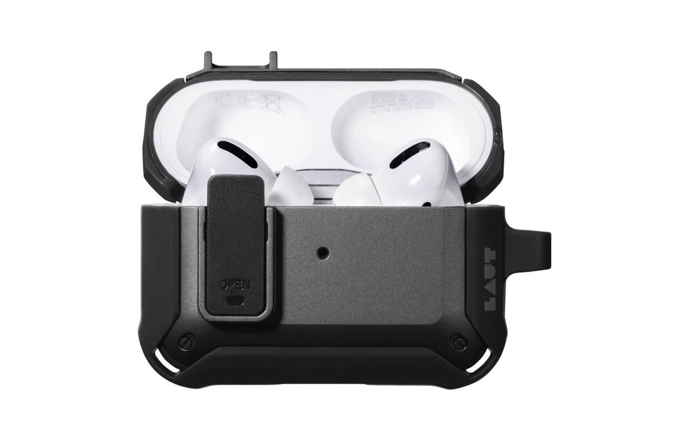 LAUT ZENTRY Case for Apple Airpods Pro 1st & 2nd Gen - Black