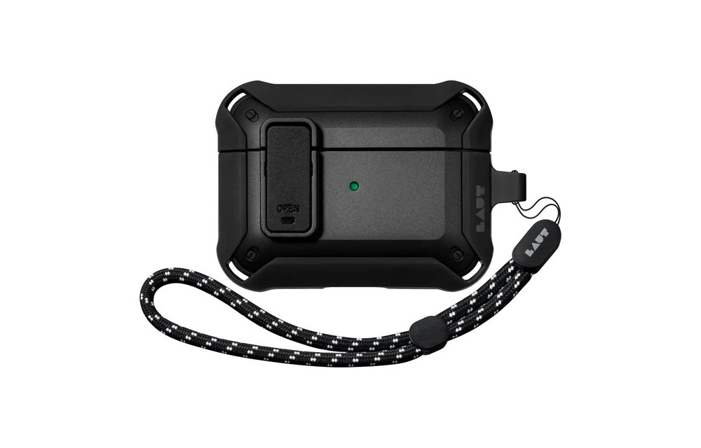 LAUT ZENTRY Case for Apple Airpods Pro 1st & 2nd Gen - Black