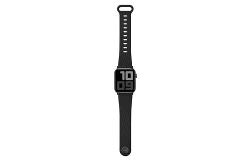 LAUT Active  2.0 Sport Watch Strap for Apple Watch 42/44/45/49mm - Black