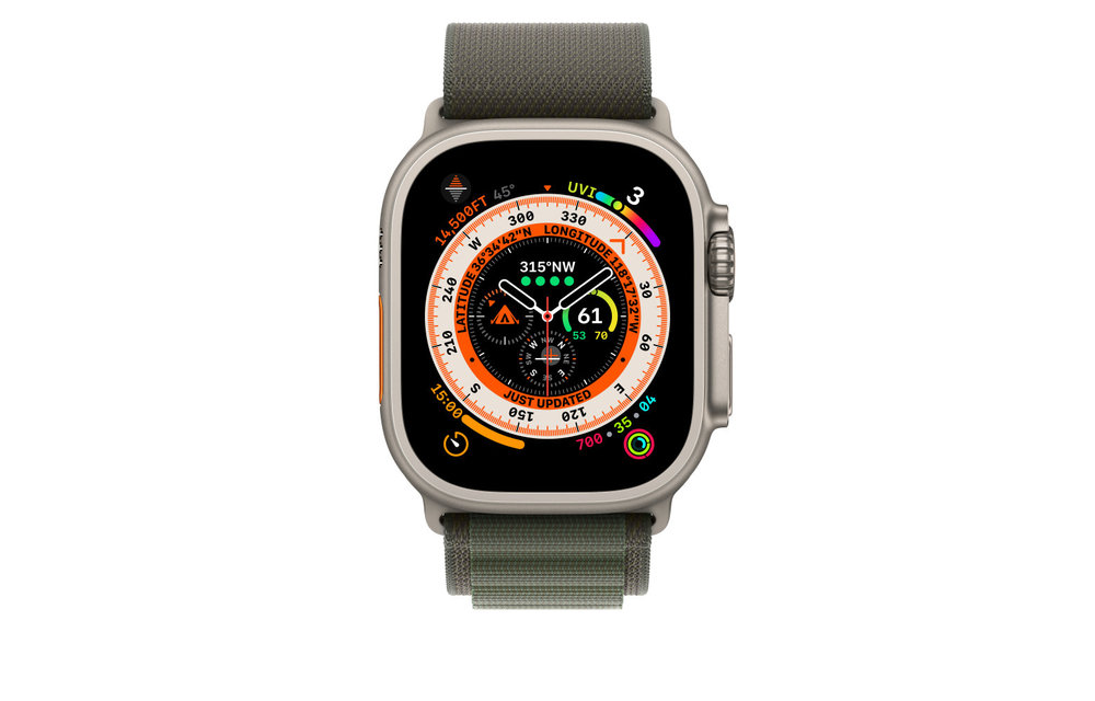 Apple Watch Alpine Loop Band for 44/45/49mm - Green S