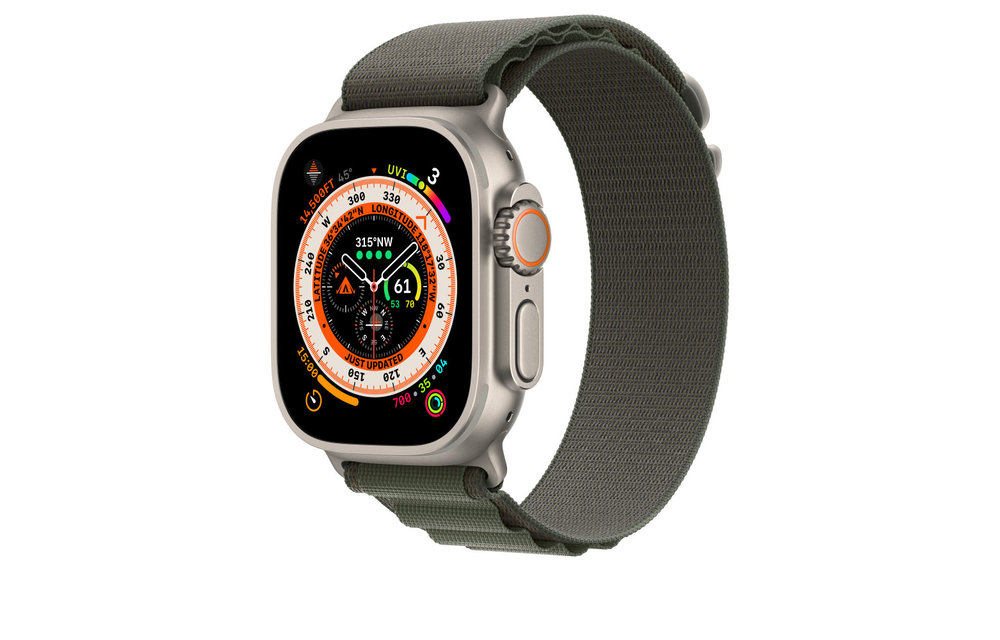 Apple Watch Alpine Loop Band for 44/45/49mm - Green S