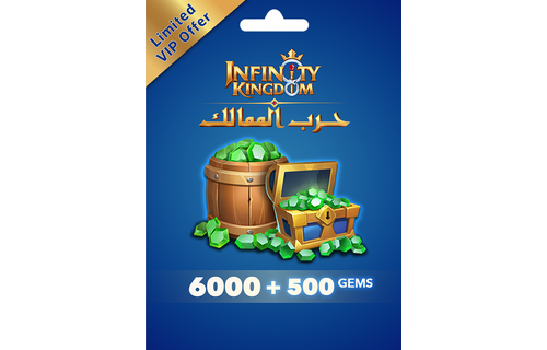 Infinity Kingdom 6000+500 Gems (INT) Gift Card