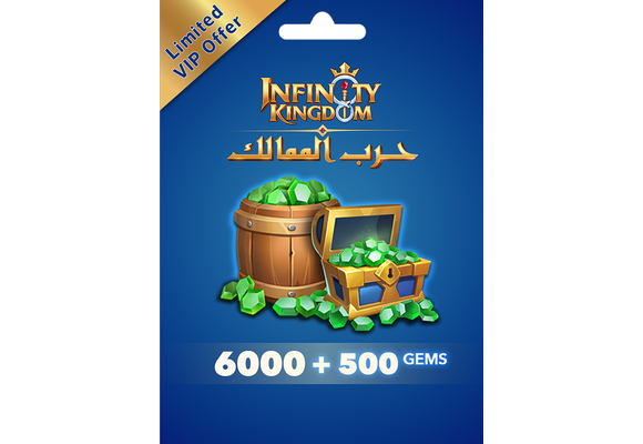 Infinity Kingdom 6000+500 Gems (INT) Gift Card