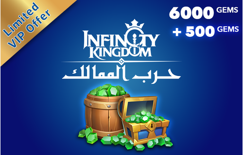 Infinity Kingdom 6000+500 Gems (INT) Gift Card