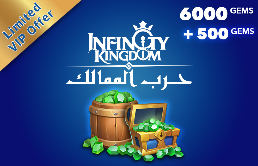 Infinity Kingdom 6000+500 Gems (INT) Gift Card