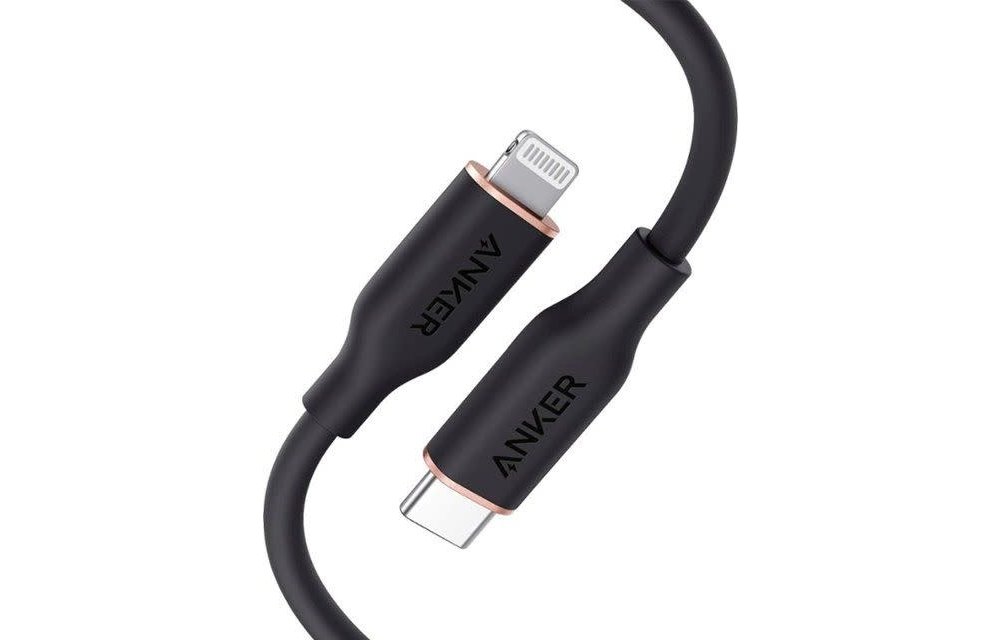 Anker PowerLine III Flow USB-C with Lightning Cable 1.8m - Black