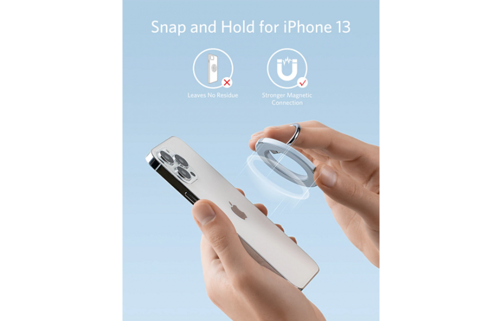 Anker 610 Magnetic Phone Grip (MagGo) 2 in 1 - Blue