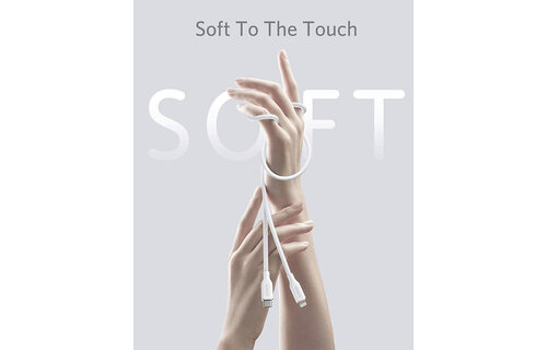 Anker PowerLine III Flow USB-C with Lightning Cable 6ft/1.8m - White