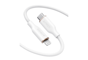 Anker PowerLine III Flow USB-C with Lightning Cable 6ft/1.8m - White