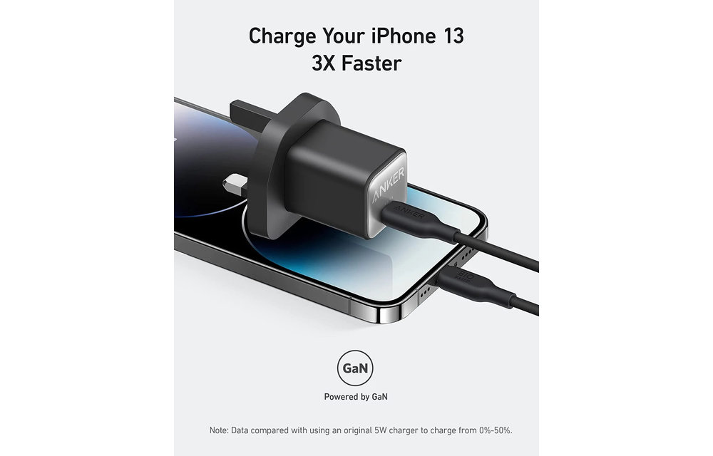 Anker 511 Charger Nano 3, 30W - Black