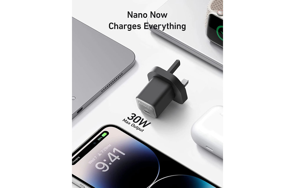 Anker 511 Charger Nano 3, 30W - Black