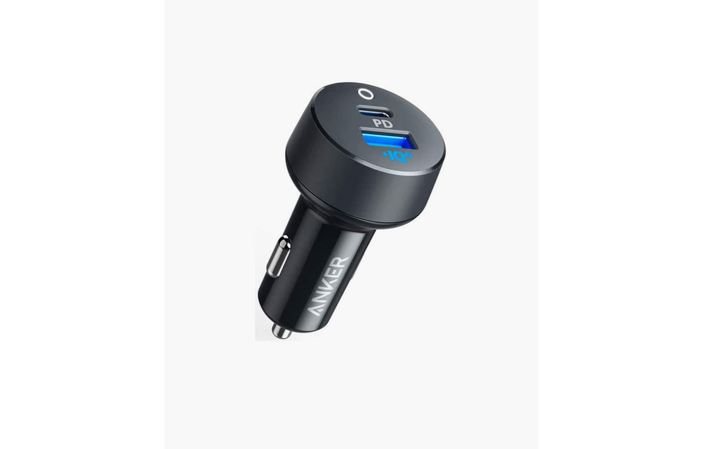 Anker PowerDrive PD+ 2 Dual Port High Speed Car Charger 35W - Black