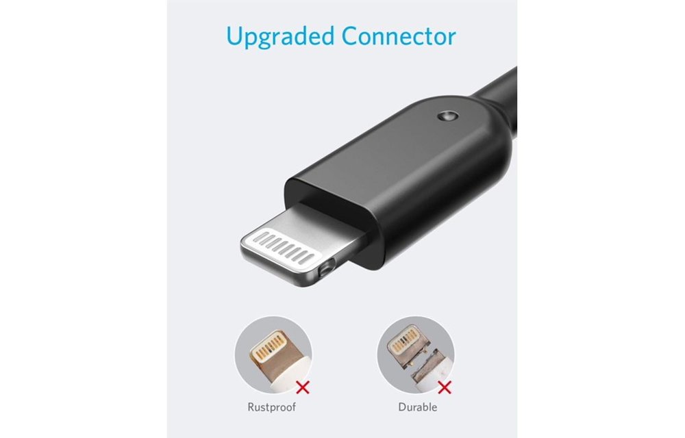 Anker PowerLine II USB A With Lightning Connector 3m - Black