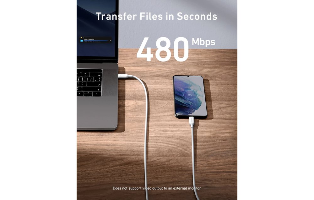 Anker PowerLine III USB-C to USB-C 2.0 100W Cable 1.8m - Black
