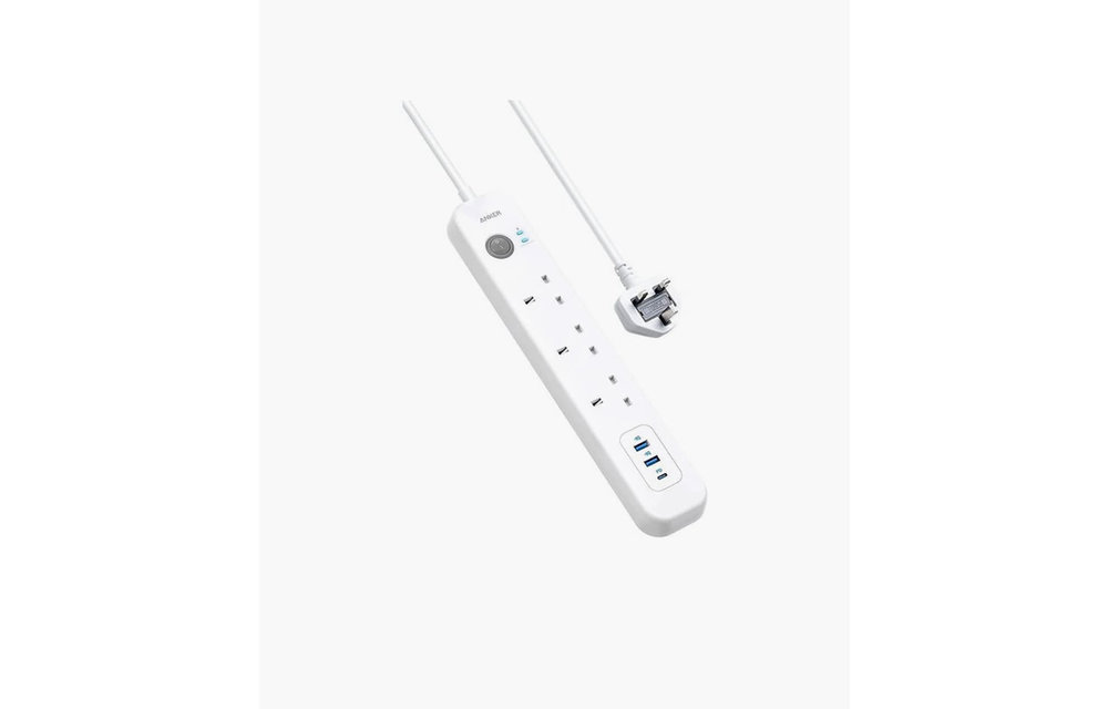 Anker PowerExtend High Speed USB-C 3 Strip with 2m Cable - White