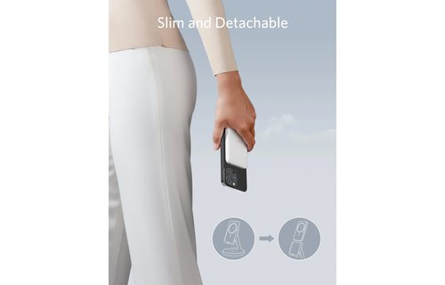 Anker 633 Magnetic Wireless Charger (MagGo) with 5,000 mAh  MagSafe PowerBank, 25W USB-C Adapter, 1.5 m USB-C Cable