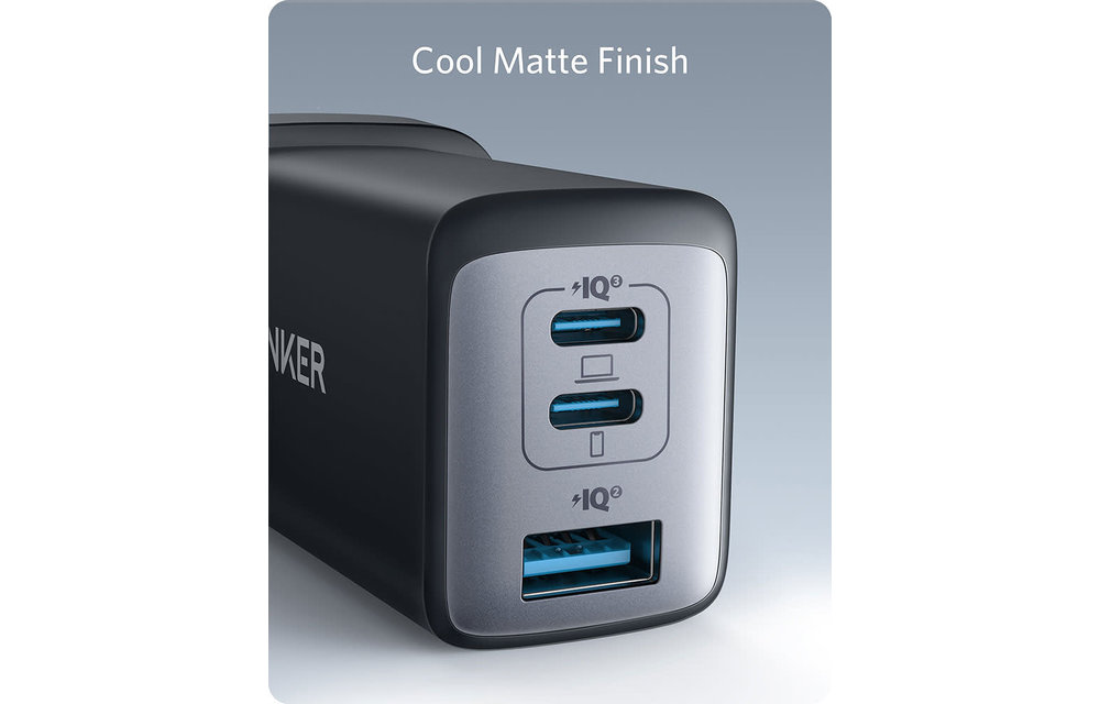 Anker PowerPort III 3 Port 65W Pod - Black