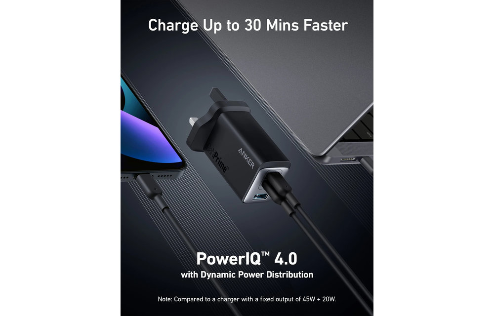 Anker 735 Charger GaNPrime 65W - Black