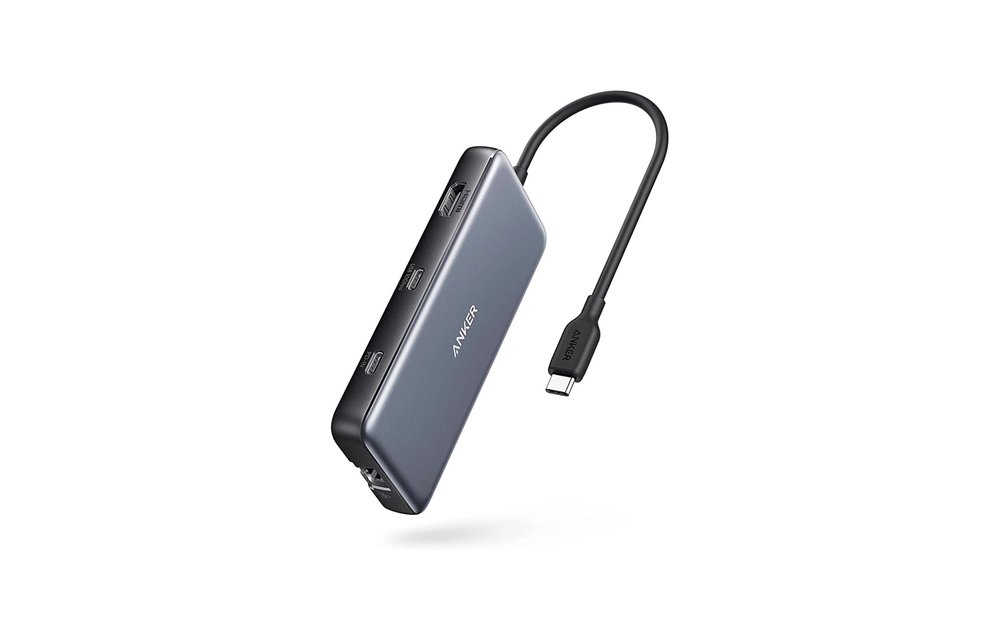 Anker PowerExpand 8 in 1 USB-C PD 10Gbps High Speed Data 4K Hub - Black