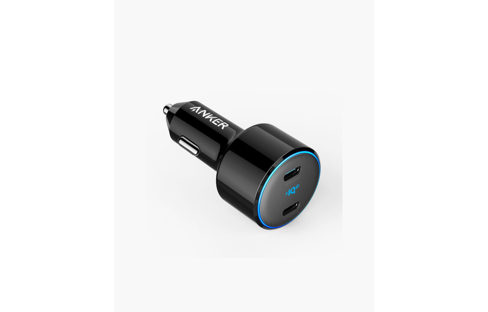 Anker PowerDrive+ III Duo Car Charger with 2 USB-C Port 48W - Black