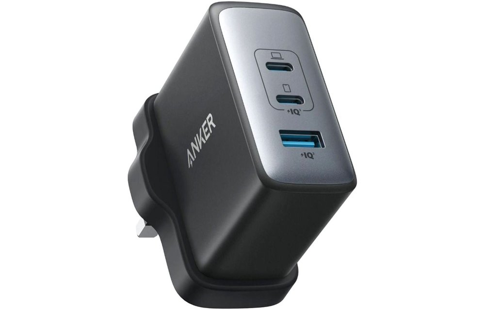 Anker 736 Charger Nano II 100W 3 Port Fast Compact Wall Charger - Black
