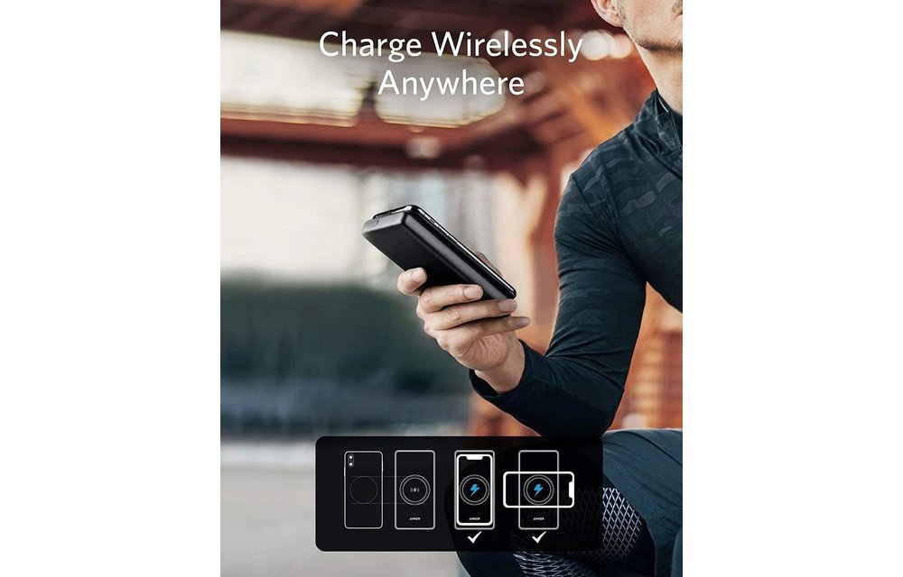 Anker PowerCore III Sense 10K High Capacity Wireless Portable Charger - Black