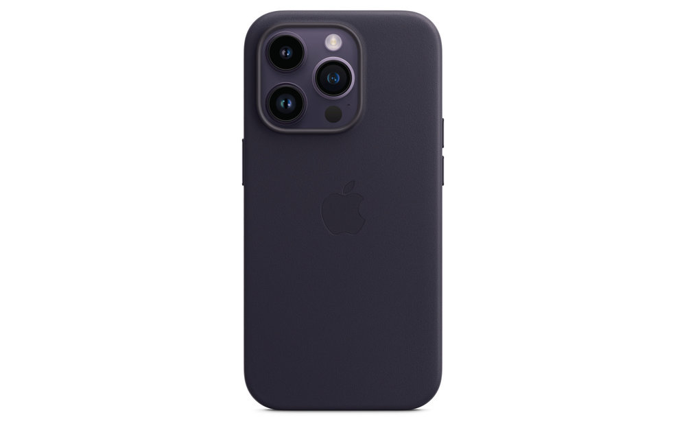Apple IPhone 14 Pro Leather Case with MagSafe - Ink