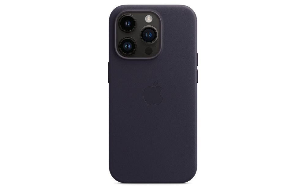 Apple IPhone 14 Pro Leather Case with MagSafe - Ink