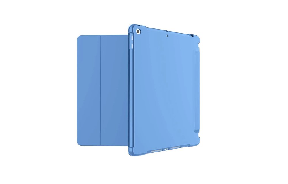 Green Lion Corbet Leather Folio Case for iPad 10.9 2020 & 11 2020/2021 - Ice Blue