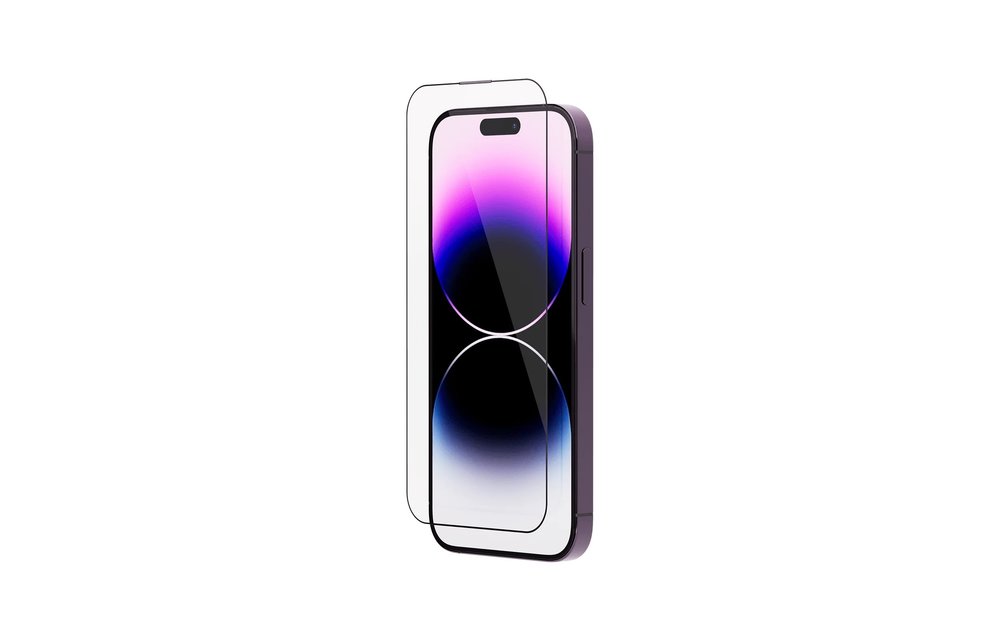 Levelo Anti-Static Clear Twice Tempered Screen Protector for iPhone 14 Pro - Clear