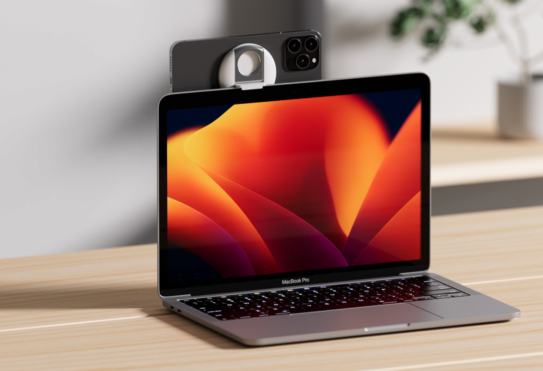 Belkin iPhone Mount with MagSafe for Mac - Black