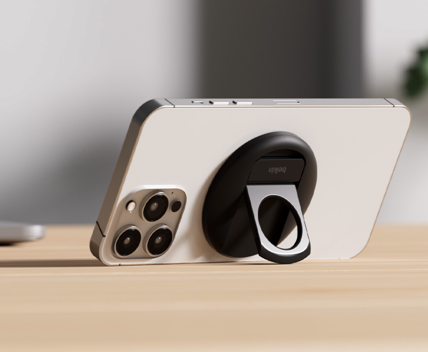 Belkin iPhone Mount with MagSafe for Mac - White