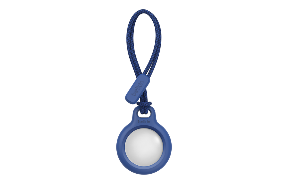 Belkin Secure Holder with Strap for Apple AirTag - Blue