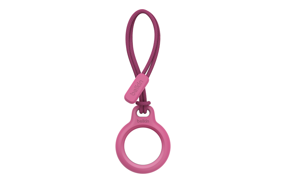 Belkin Secure Holder with Strap for Apple AirTag - Pink