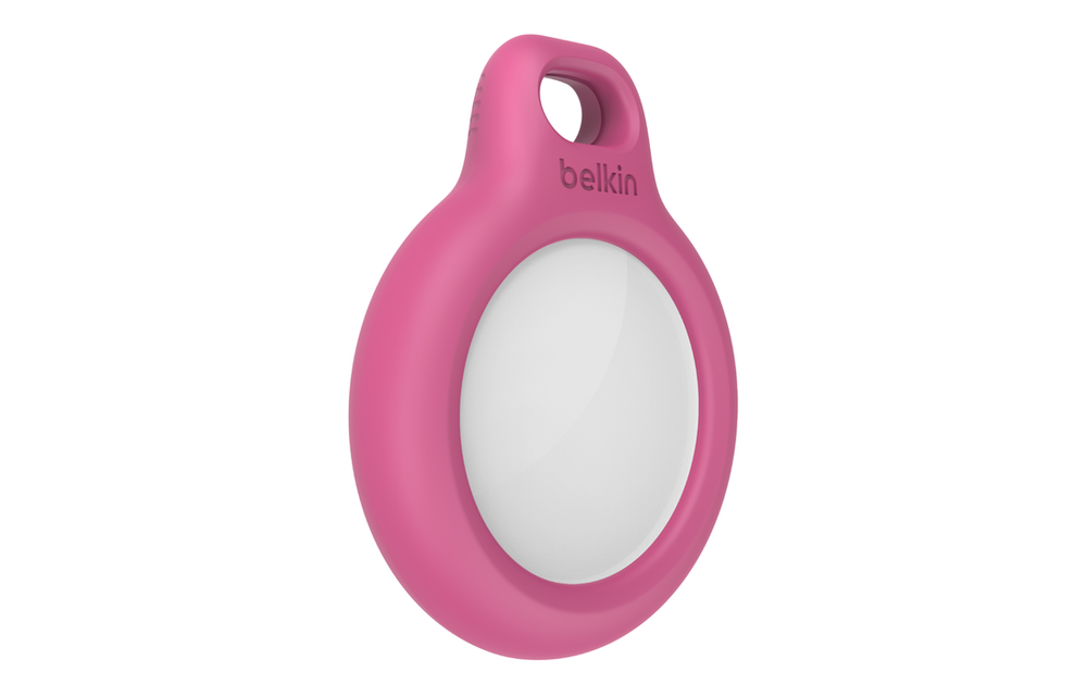 Belkin Secure Holder with Strap for Apple AirTag - Pink