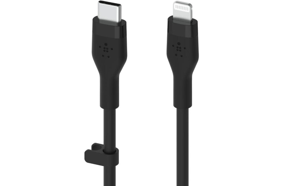 Belkin Boost Charge Flex Silicone Cable Lightning to Type C 3m - Black