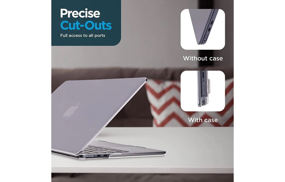 Case Mate Snap On Case for MacBook Air 13.6" M2 (2022) - Clear