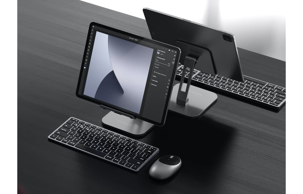 Satechi Aluminum Desktop Stand for iPad Pro - Space Grey