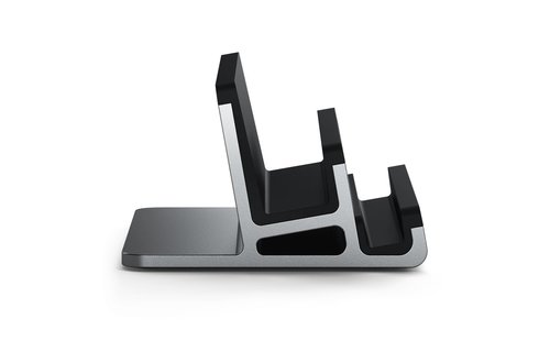 Satechi Dual Vertical Laptop Stand - Space Grey