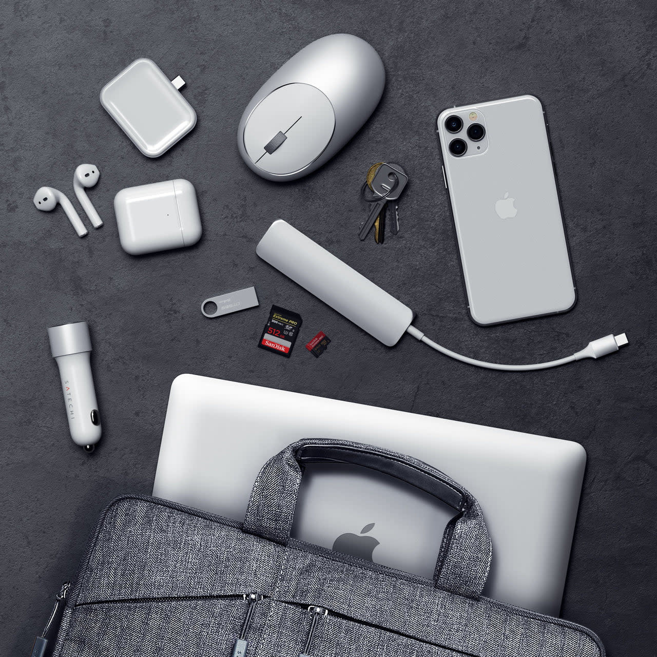 Satechi USB-C Wireless Charging Dock for AirPods