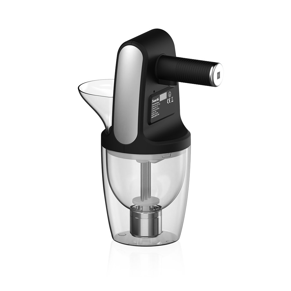 Saachi Rechargeable 2 in 1 Luqaimat and Donut Maker - Black